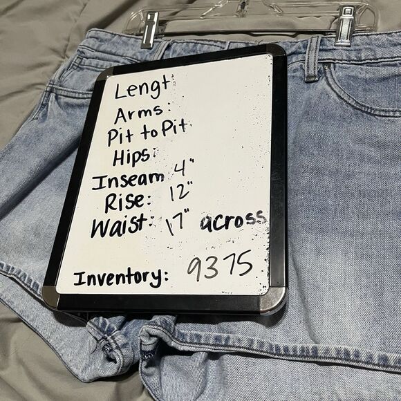 Kut from the Kloth Light Wash High Rise Jean Shorts Womens Size 12 Festival - Picture 7 of 7